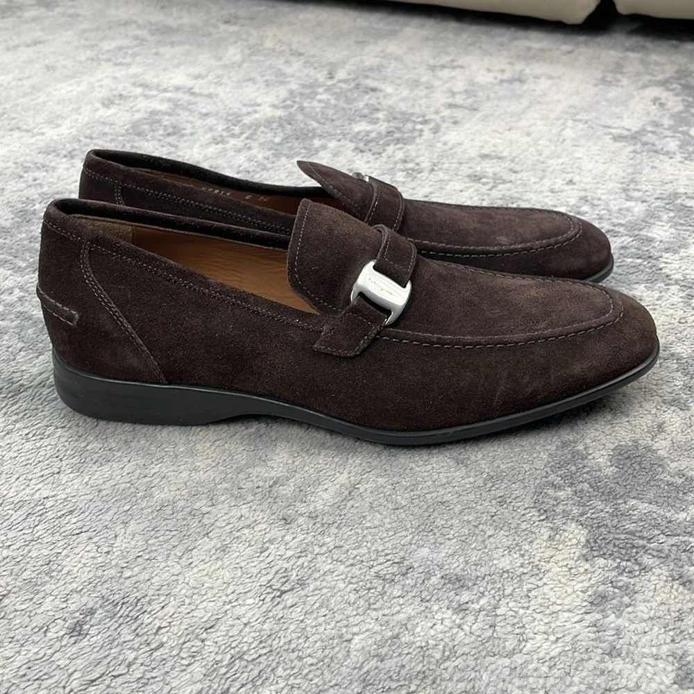 Salvatore Ferragamo buttery suede